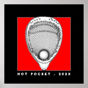Póster Portero de Lacrosse
