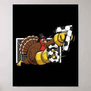 Póster Portero de Turquía Fútbol 67 Seis Siete Chicos Día