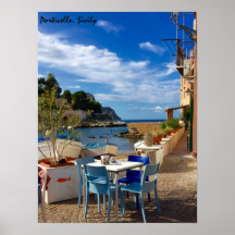 Porticello, Sicily Poster