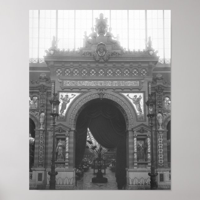 Póster Portico de Cerámica (Frente)