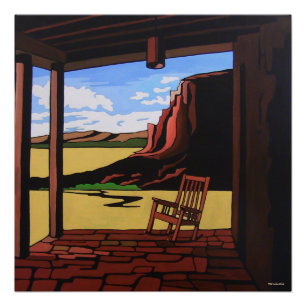 Póster Pórtico de Santa Fe
