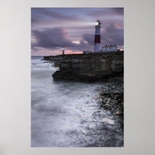 Póster Portland Bill todo el Lit para arriba