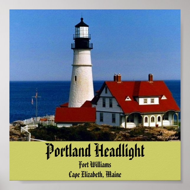 Póster Portland Headlight (Frente)
