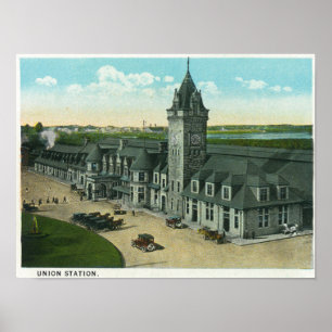 Póster Portland, MaineExterior View of Union Station