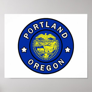 Póster Portland Oregon