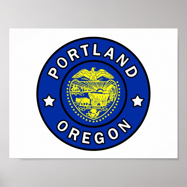 Póster Portland Oregon (Frente)