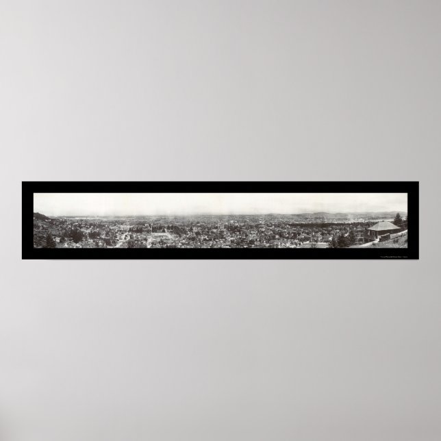 Póster Portland, Oregon Photo 1908 (Frente)