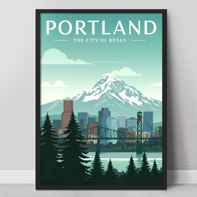 Póster Portland vintage (Subido por el creador)