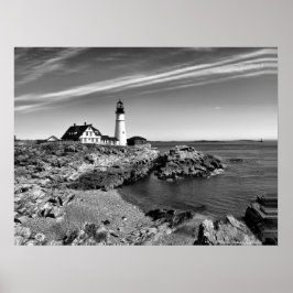 Póster Portlandhead Black n White Poster