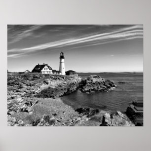 Póster Portlandhead Black n White Poster