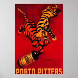 Póster Porto Pitters Vintage PosterEurope