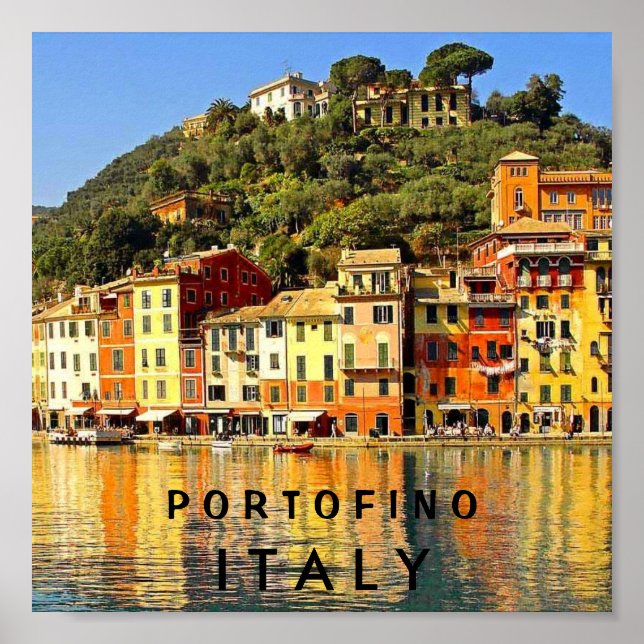 PÓSTER PORTOFINO ITALIA (Frente)