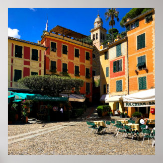 Póster Portofino, Italia