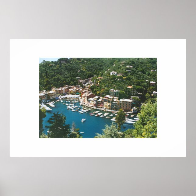 Póster Portofino (Italia) (Frente)