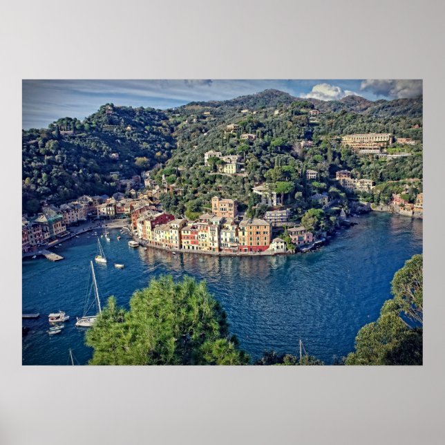 Póster Portofino, Italia - Poster (Frente)