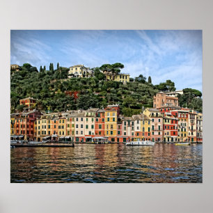Póster Portofino, poster de Italia