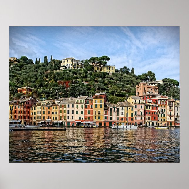 Póster Portofino, Poster de Italia (Frente)
