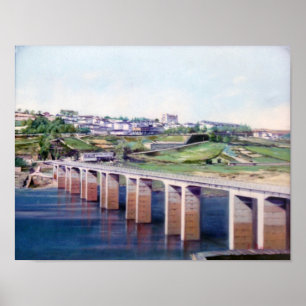 Póster Portomarín (Lugo)