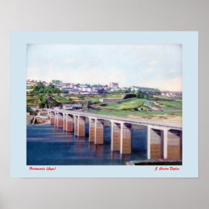 Póster Portomarín (Lugo)