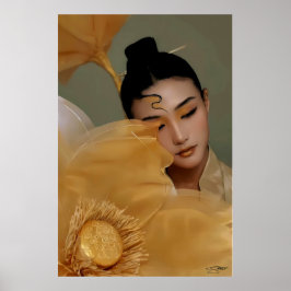Póster Portrait Geji GaiGai Chinese Dance