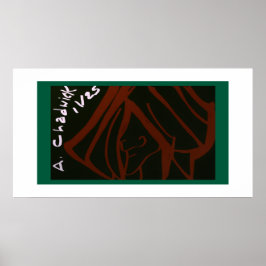 Póster Portrait of a Man's Face