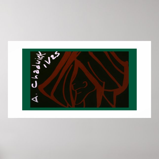 Póster Portrait of a Man's Face (Frente)