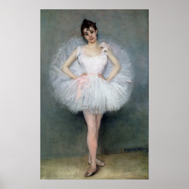 Póster Portrait of a Young Ballerina (Frente)