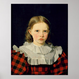 Póster Portrait of Adolphine Kobke  19th June 1832