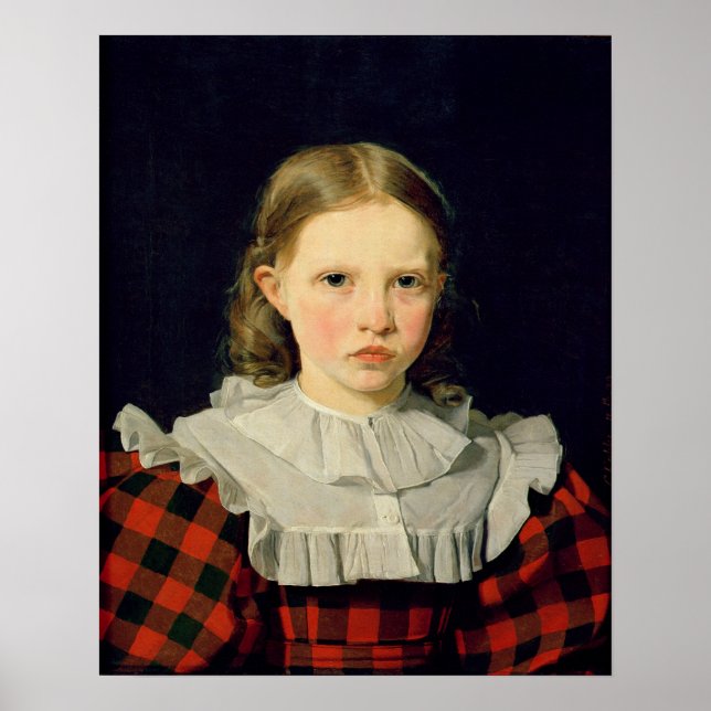 Póster Portrait of Adolphine Kobke  19th June 1832 (Frente)