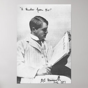 Póster Portrait of Alfred Harmsworth, 1897