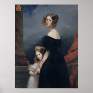 Póster Portrait of Anne-Louise Alix de Montmorency