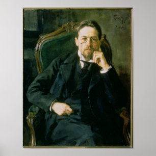Póster Portrait of Anton Pavlovich Chekhov, 1898