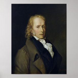 Póster Portrait of Benjamin Constant de Rebecque