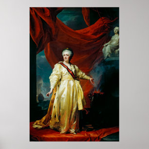 Póster Portrait of Catherine II