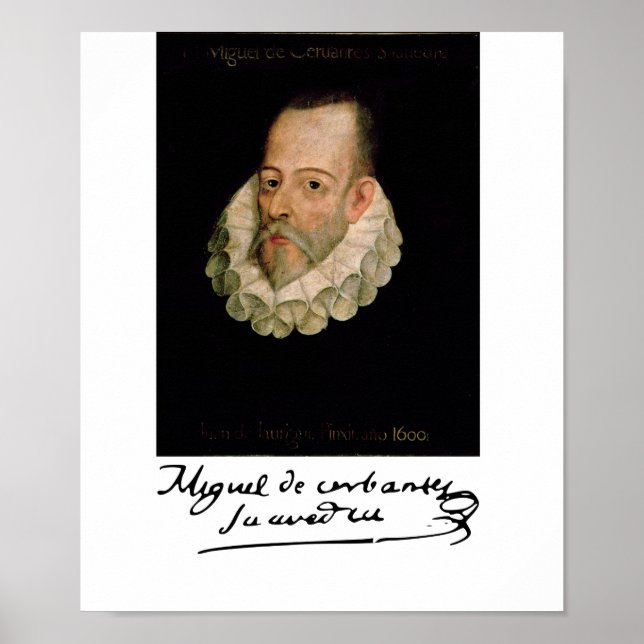 Póster Portrait of Cervantes (Frente)
