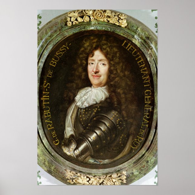 Póster Portrait of Count Roger Bussy de Rabutin (Frente)