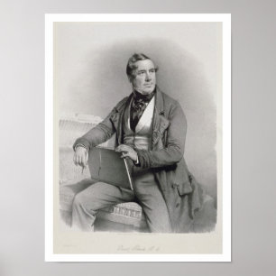 Póster Portrait of David Roberts (1796-1864) frontispiece