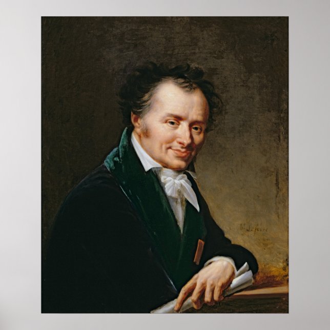 Póster Portrait of Dominique Vivant  Baron Denon, 1808 (Frente)