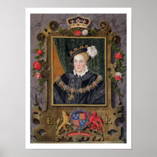 Póster Portrait of Edward VI (1537-53) King of England, a