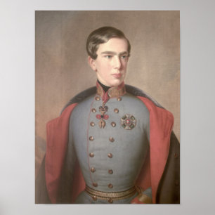 Póster Portrait of Emperor Franz Joseph of Austria
