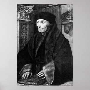 Póster Portrait of Erasmus