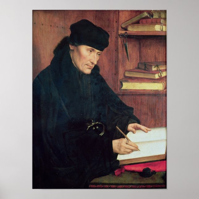 Póster Portrait of Erasmus of Rotterdam (Frente)