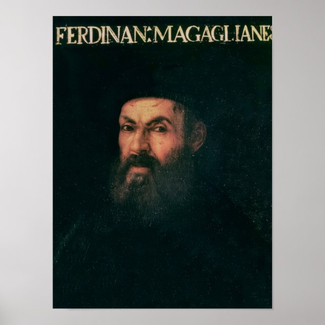 Póster Portrait of Ferdinand Magellan (Frente)