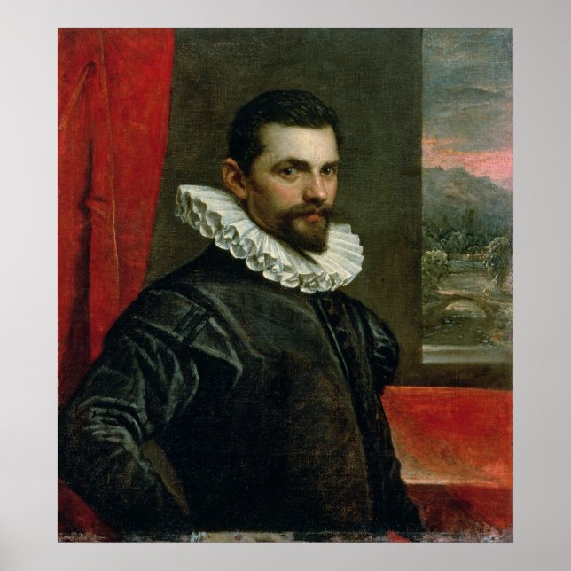Póster Portrait of Francesco Bassano (Frente)