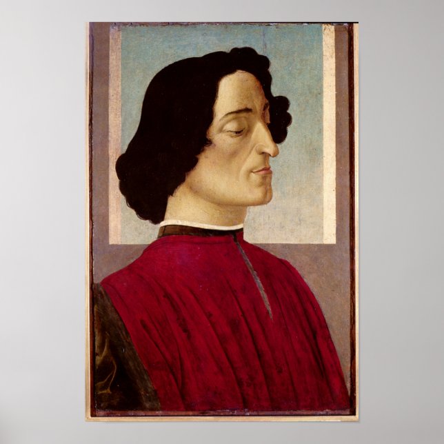 Póster Portrait of Giuliano de' Medici  c.1480 (Frente)