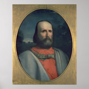 Póster Portrait of Giuseppe Garibaldi 2
