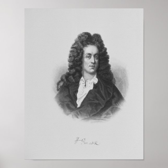 Póster Portrait of Henry Purcell (Frente)