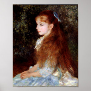 Póster Portrait of Irene Cahen D'anvers by Pierre-Auguste