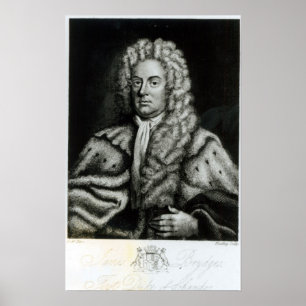 Póster Portrait of James Brydges