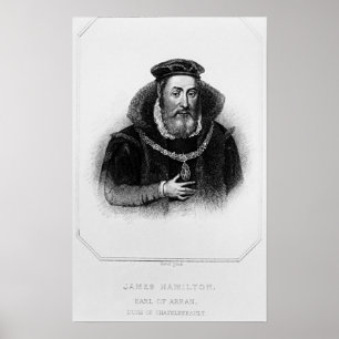 Póster Portrait of James Hamilton  2nd Earl of Arran